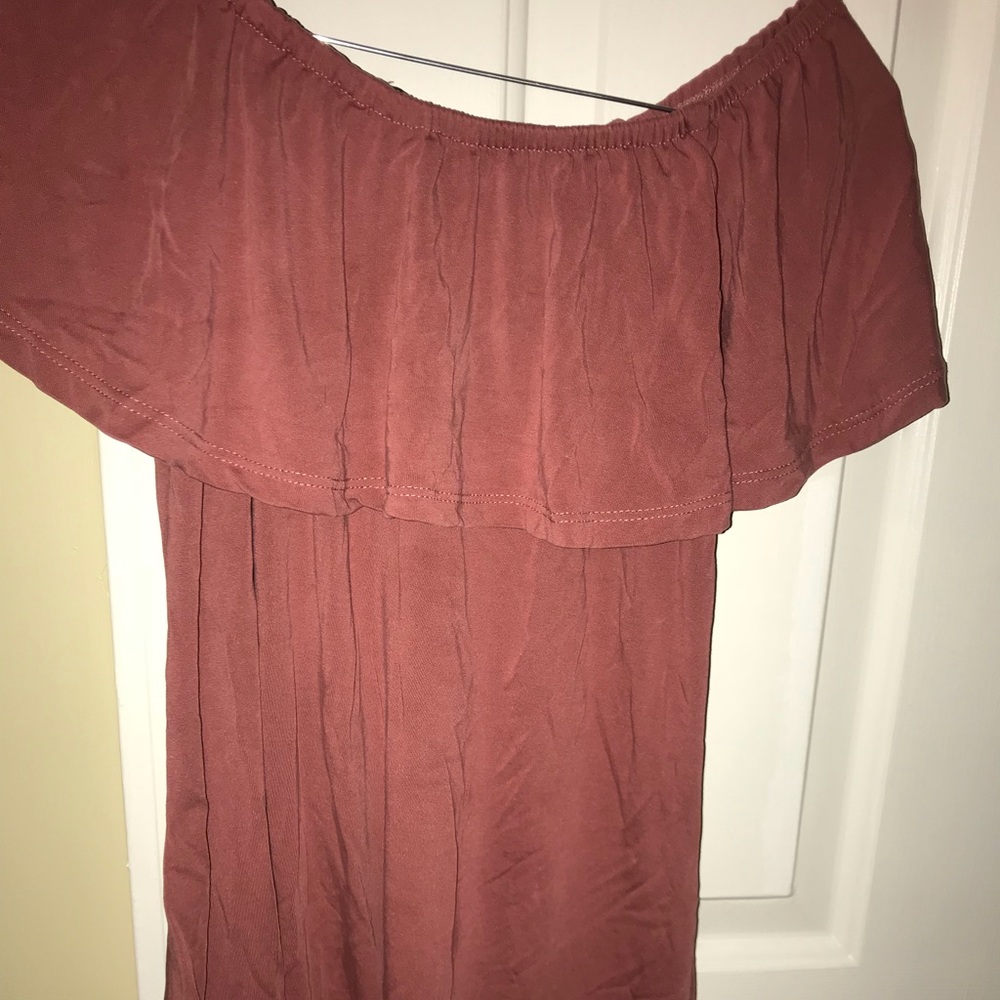 Off the shoulder dress